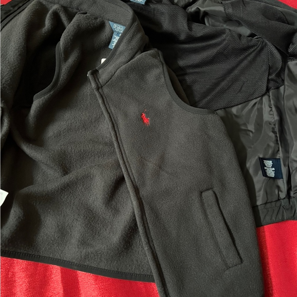 🏇🏇 Polo by Ralph Lauren Black 2-1 Power Performance Jacket 🏇🏇 - Picture 11 of 11